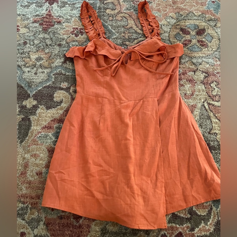 Orange romper